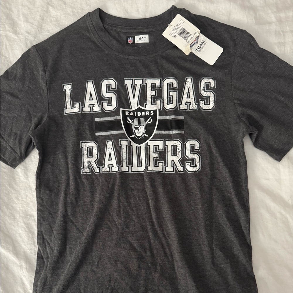 NWT Las Vegas Raiders grey T